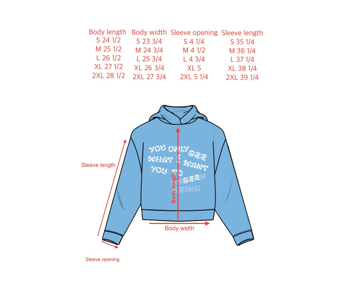 SKY BLUE iLLUSION HOODIE